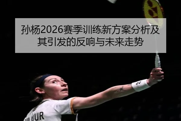 孙杨2026赛季训练新方案分析及其引发的反响与未来走势